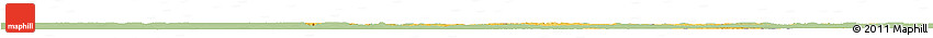 Savanna Style Horizon Map of Mweka, single color outside