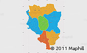 Political Map of Sankuru, cropped outside