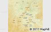 Physical 3D Map of Tshilenge