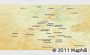 Physical Panoramic Map of Tshilenge