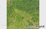 Satellite 3D Map of Kasongo