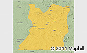 Savanna Style 3D Map of Kasongo