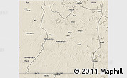 Shaded Relief 3D Map of Kasongo