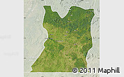 Satellite Map of Kasongo, lighten