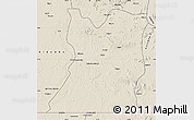 Shaded Relief Map of Kasongo