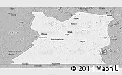 Gray Panoramic Map of Kasongo