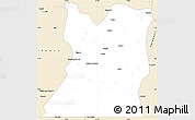 Classic Style Simple Map of Kasongo