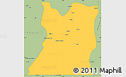 Savanna Style Simple Map of Kasongo