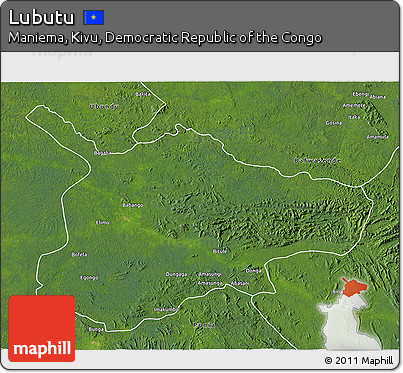 Satellite 3D Map of Lubutu