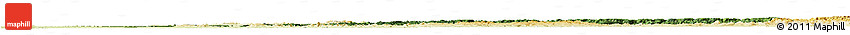 Satellite Horizon Map of Lubutu, physical outside