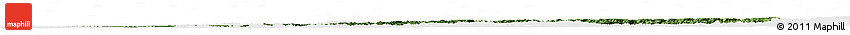 Satellite Horizon Map of Lubutu, single color outside