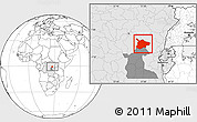 Blank Location Map of Lubutu, highlighted country, highlighted parent region