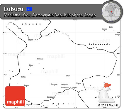 Blank Simple Map of Lubutu