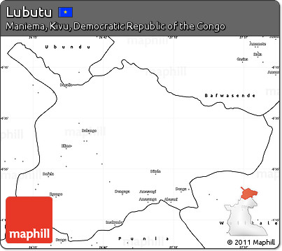 Blank Simple Map of Lubutu