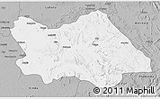 Gray 3D Map of Punia