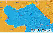 Political 3D Map of Punia