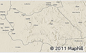 Shaded Relief 3D Map of Punia
