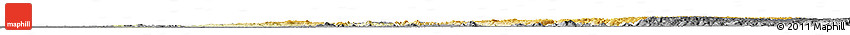Physical Horizon Map of Punia, darken, desaturated