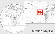 Blank Location Map of Punia