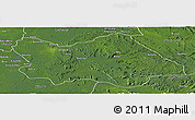 Satellite Panoramic Map of Punia