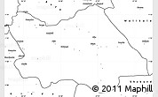 Blank Simple Map of Punia