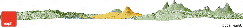 Savanna Style Horizon Map of Goma