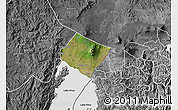 Satellite Map of Goma, desaturated
