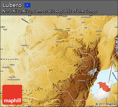 Physical Map of Lubero