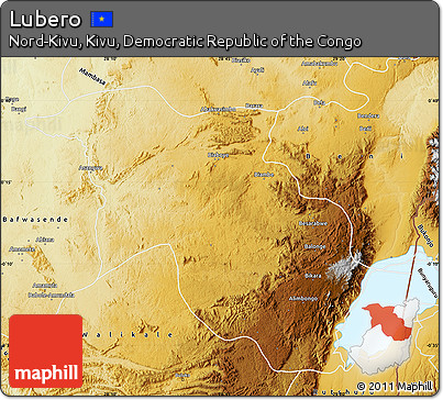 Physical Map of Lubero