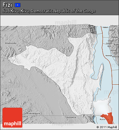Gray 3D Map of Fizi