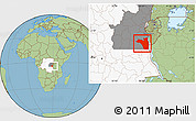 Savanna Style Location Map of Fizi, highlighted country, highlighted grandparent region
