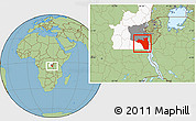 Savanna Style Location Map of Fizi, highlighted parent region, highlighted grandparent region