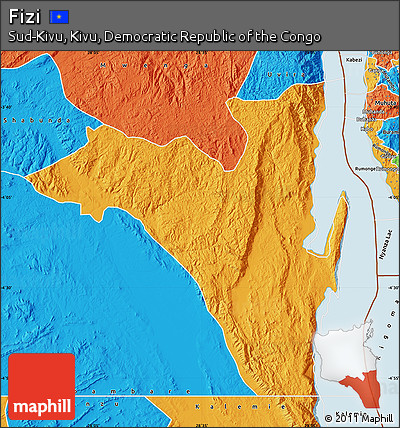 Political Map of Fizi