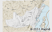 Classic Style 3D Map of Kalehe