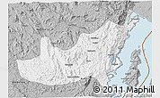 Gray 3D Map of Kalehe