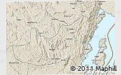 Shaded Relief 3D Map of Kalehe