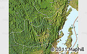 Satellite Map of Kalehe