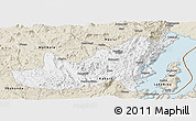 Classic Style Panoramic Map of Kalehe