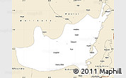 Classic Style Simple Map of Kalehe
