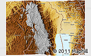 Physical 3D Map of Uvira