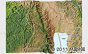 Satellite 3D Map of Uvira