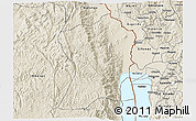 Shaded Relief 3D Map of Uvira