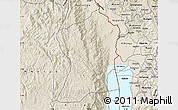 Shaded Relief Map of Uvira