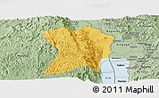 Savanna Style Panoramic Map of Uvira