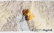 Physical 3D Map of Walungu, lighten