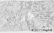 Silver Style 3D Map of Walungu
