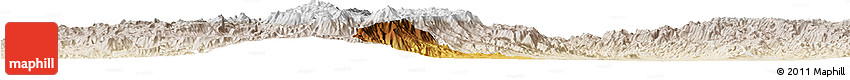 Physical Horizon Map of Walungu, lighten