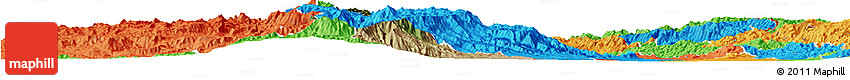 Satellite Horizon Map of Walungu, political outside