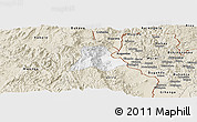 Classic Style Panoramic Map of Walungu