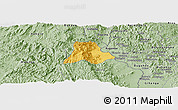 Savanna Style Panoramic Map of Walungu